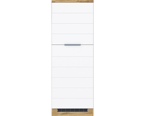 Haut meuble de cuisine avec poignée et grille d''aération