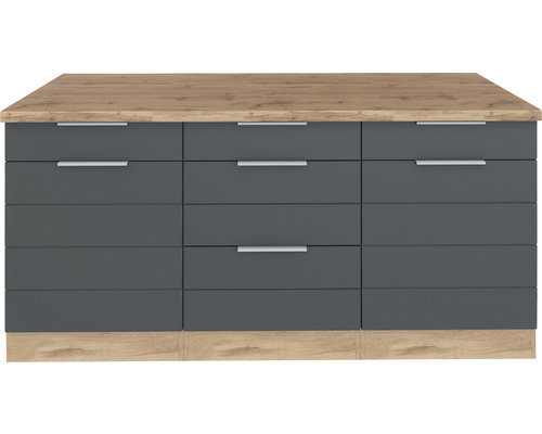 Küchenunterschrank mit Schubladen und Arbeitsplatte