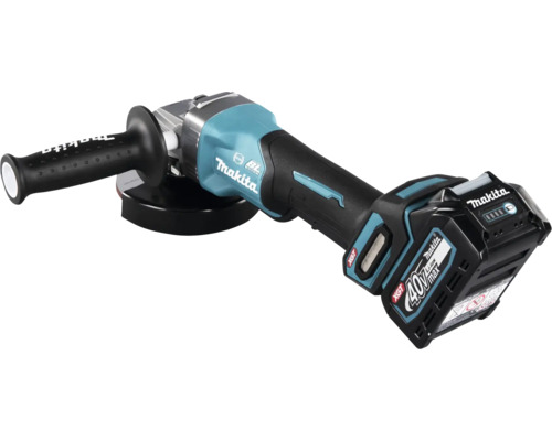 Makita Akku-Winkelschleifer mit Zusatzhandgriff und Akku