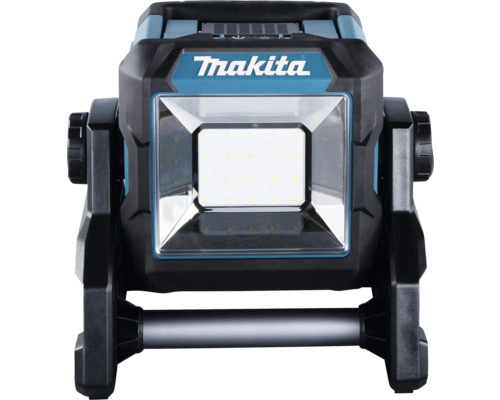 Logo Makita sur projecteur de chantier LED