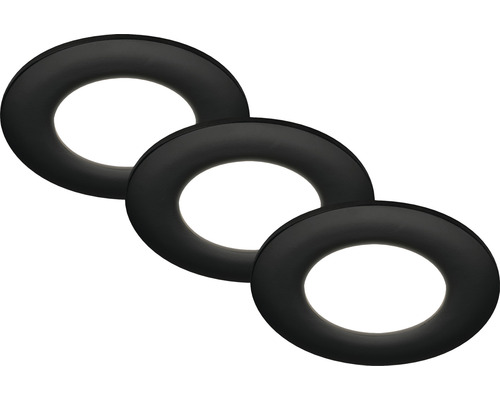 Ensemble de trois joints d''étanchéité noirs