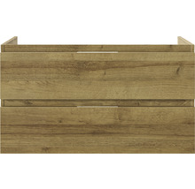 Waschtischunterschrank Pelipal Xpressline 4035 BxHxT 86 x 48,2 cm x 43,5 cm Frontfarbe eiche riviera 4035.478602