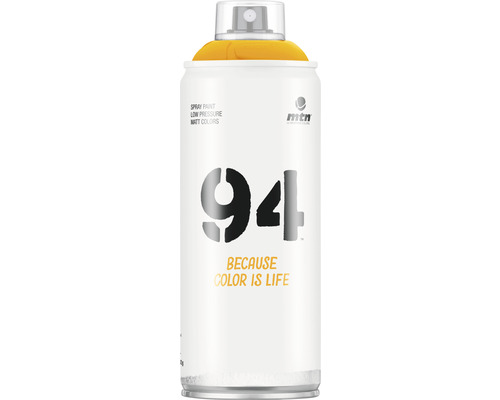 Peinture aérosol peinture phosphorescente MTN Montana 94 orange néon 400 ml