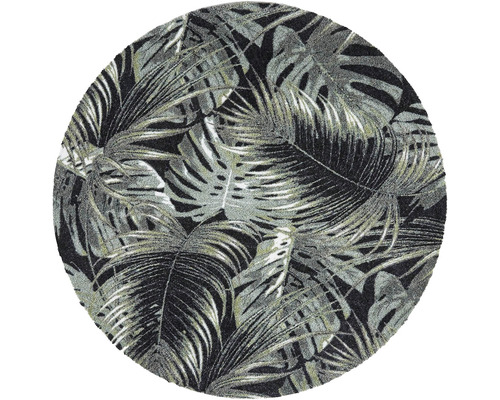 Fußmatte Schmutzfangmatte Universal Palm Leaves grün Ø 100 cm