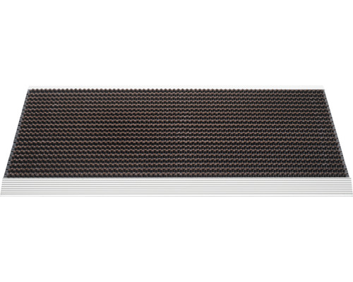 Fußmatte mit Noppenstruktur und Aluminiumrahmen