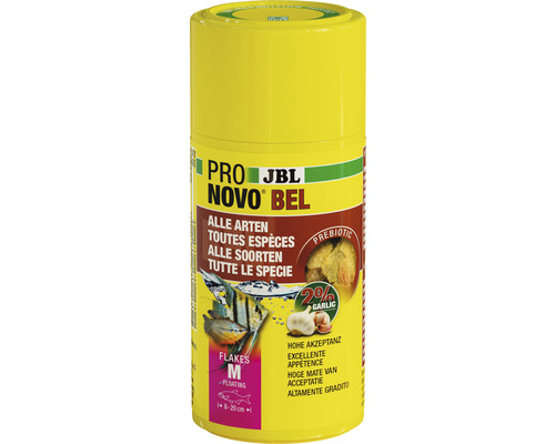 Aliments en flocons JBL PRONOVO BEL FLAKES Taille M 100 ml