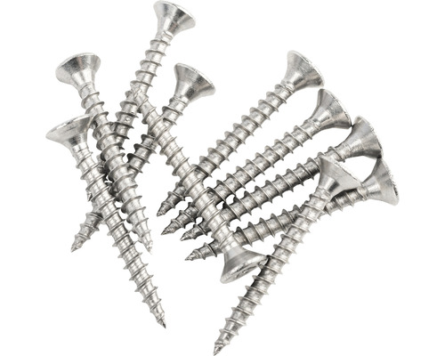 Vis pour panneau à particules à tête fraisée TX 3,5x30 mm acier inoxydable A2 100 pièces Vis pour panneau à particules à tête fraisée TX 3,5x30 mm acier inoxydable A2 100 pièces