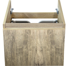 Waschtischunterschrank Sanox Frozen BxHxT 40 x 40 x 45 cm Frontfarbe französische eiche