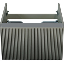 Meuble sous-vasque Sanox Frozen couleur de façade pétrole 60 x 40 x 45 cm