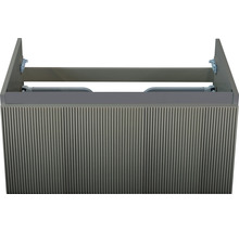 Waschtischunterschrank Sanox Frozen BxHxT 80 x 40 x 45 cm Frontfarbe petrol
