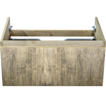 Waschtischunterschrank Sanox Frozen BxHxT 80 x 40 x 45 cm Frontfarbe französische eiche