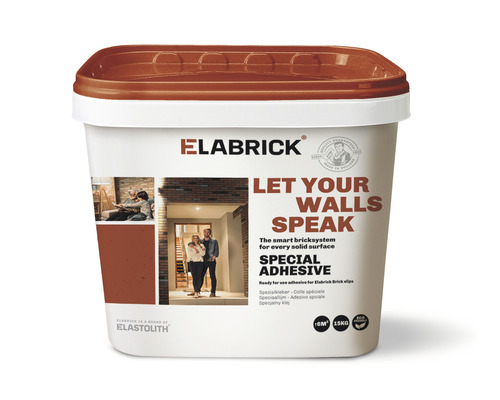 Elabrick Klebemörtel zementgrau 15 kg