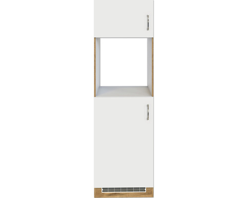 Meuble bas de cuisine avec deux portes et compartiment ouvert