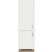 Armoire haute avec deux portes et poignées