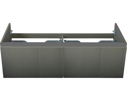 Waschtischunterschrank Sanox Frozen BxHxT 120 x 40 x 45 cm Frontfarbe petrol Waschtischunterschrank Sanox Frozen BxHxT 120 x 40 x 45 cm Frontfarbe petrol