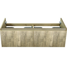 Waschtischunterschrank Sanox Frozen BxHxT 120 x 40 x 45 cm Frontfarbe französische eiche