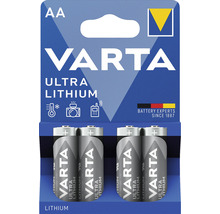 Piles Varta AAA Micro Professional Lithium 4 pièces - HORNBACH Luxembourg