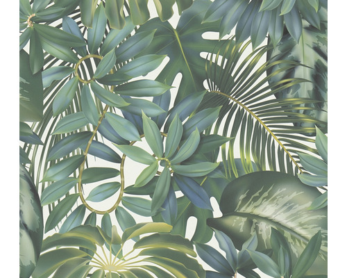 Papier peint intissé 38720-1 Pint Walls jungle palmiers bleu