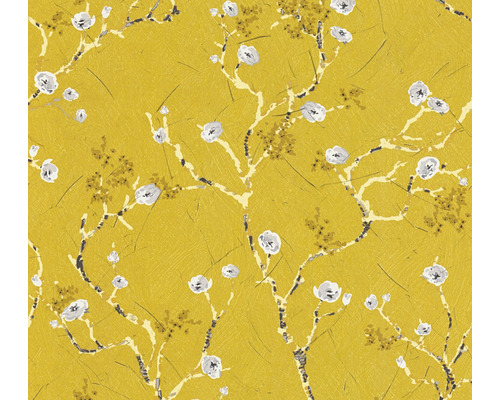 Papier peint intissé 38739-2 Pint Walls floral meisterwerke jaune