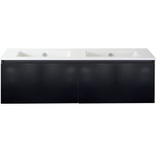 Waschtisch mit zwei Waschbecken und Unterschrank