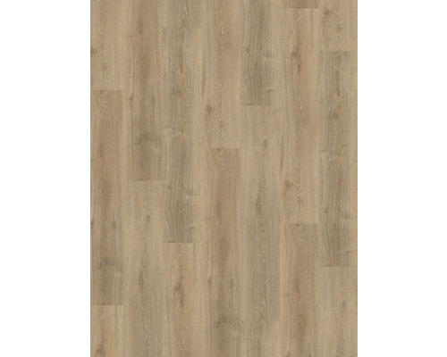 Lame vinyle Dryback Roy marron clair à coller 229x1219x2 mm Revêtement de sol aspect bois