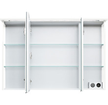 Spiegelschrank Pelipal xpressline 3261 105 x 16 x 72 cm weiß 3-türig LED