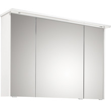 Spiegelschrank Pelipal xpressline 3261 105 x 16 x 72 cm weiß 3-türig LED