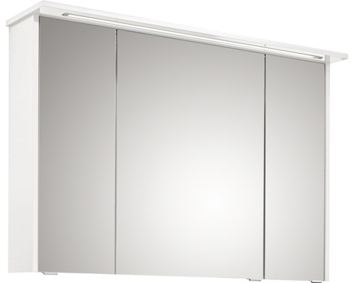 Armoire de toilette Pelipal xpressline 3261 105 x 16 x 72 cm blanc 3 portes led