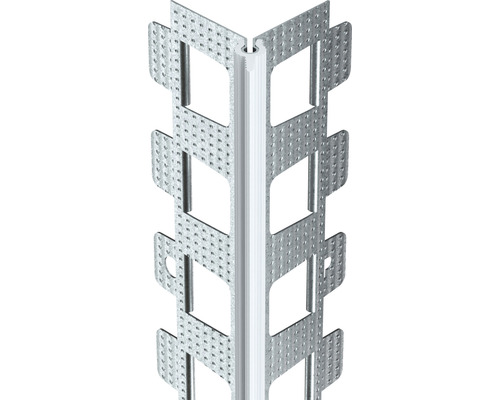 PROTEKTOR Kantenprofil PowerGrip (spitzer Kopf) für den Außenputz 14 mm weiß 2500 x 43 x 43 mm Bund = 15 St