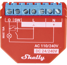 Shelly Plus 1PM interrupteur WiFi monocanal amélioré - compatible avec SMART HOME by hornbach-thumb-0