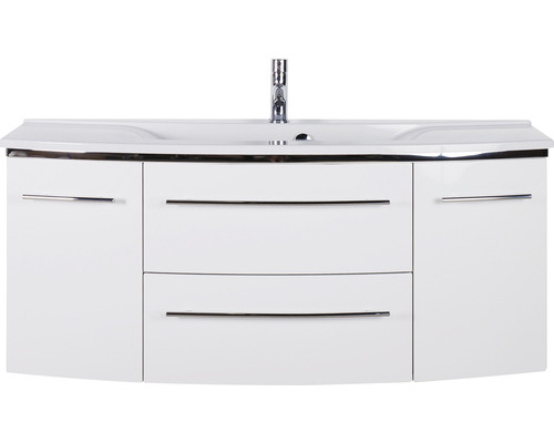 Meuble sous-vasque avec lavabo et deux tiroirs