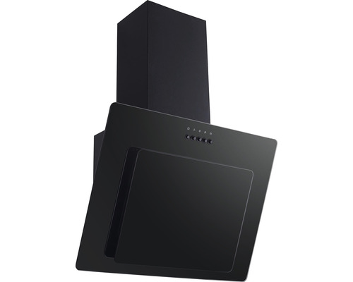 Schwarze Dunstabzugshaube für die Küche
