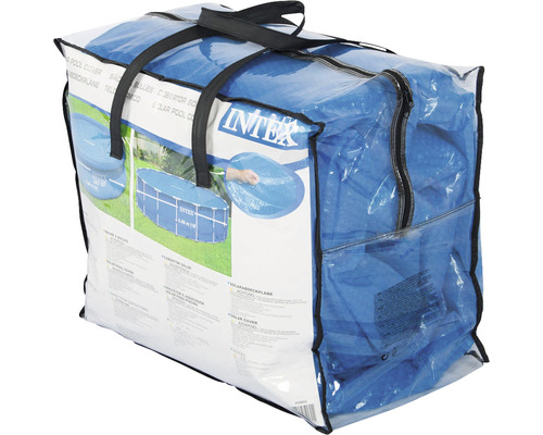 Couverture solaire Intex dans un sac de transport