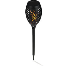 Lampe de table solaire avec effet de flamme pour l''extérieur