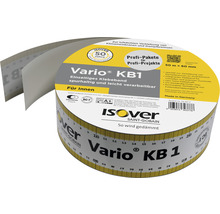 Ruban adhésif ISOVER Vario® KB1 unilatéral pour l'intérieur 50 m x 60 mm lot = 5 rouleaux