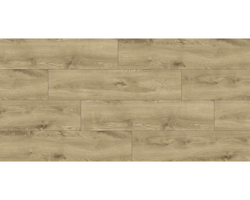 Sol vinyle Eiche Gandia plancher de maison de campagne raccord à clipser 1280 x 295 x 4 mm