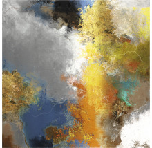 Abstraktes Wandbild mit Farbverläufen