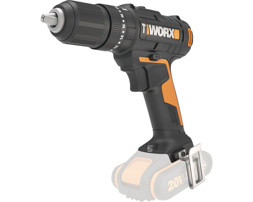 Perceuse-visseuse à percussion sans fil WORX 20V 50Nm WX370.9 + GRATUIT batterie de rechange WA3644 20V (4,0 Ah) offerte Perceuse-visseuse à percussion sans fil WORX 20V 50Nm WX370.9 + GRATUIT batterie de rechange WA3644 20V (4,0 Ah) offerte