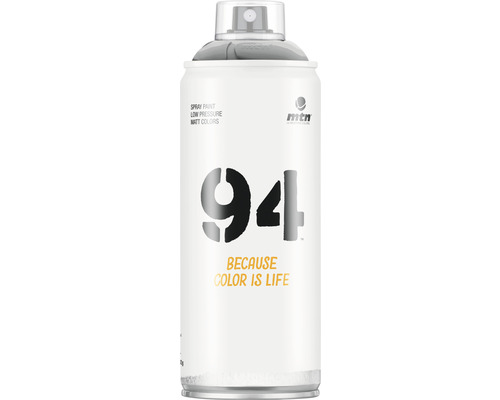 Peinture aérosol MTN Montana 94 Metallic Silver 400 ml Peinture en aérosol dans une bombe