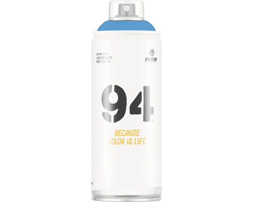 MTN 94 Sprühlack Neonblau Leuchtfarbe 400 ml