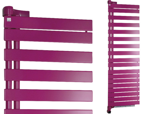 Radiateur électrique de salle de bains Zehnder Roda Twisst Spa Air 1340x550 mm 1000 watts rose Radiateur électrique de salle de bains Zehnder Roda Twisst Spa Air 1340x550 mm 1000 watts rose