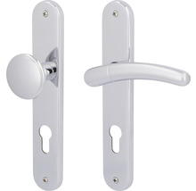 Ensemble de garnitures de porte avec bouton et poignée de porte