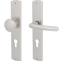 Ensemble de ferrures de porte avec bouton et poignée
