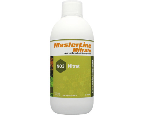 Engrais pour plantes d'aquarium MasterLine Nitrat 500 ml engrais au nitrate enrichi en potassium