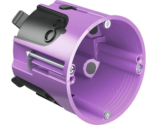 Prise de raccordement pour appareils Kaiser 9280-22 O-range Econ Data Øxp 68x74 mm violet IP30