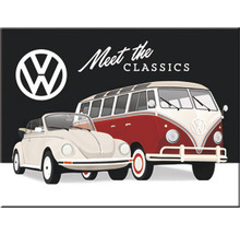 Magnet VW Meet The Classics 6x8 cm