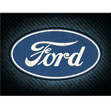 Magnet Ford Logo Blue Shine 6x8 cm