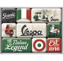 Magnet-Set Vespa Italian Legend 6x8 cm