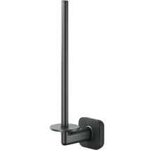 Porte-papier toilette en métal pour montage mural