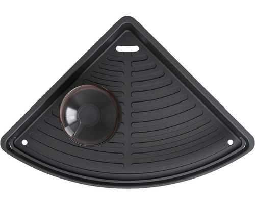 Eckablage mit Saugnapf für Badezimmer und Küche